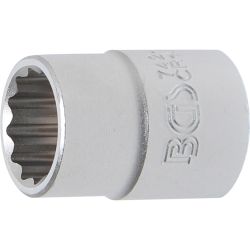 Llave de vaso 12 caras | entrada 20 mm (3/4") | 24 mm