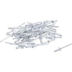 Assortiment de rivets pop | Ø 3,2 mm | 50 pièces