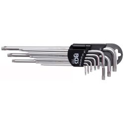 L-Type Wrench Set | extra long | T-Star (for Torx Plus) TS10 - TS50 | 9 pcs.