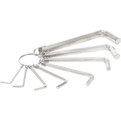 L-Type Wrench Set | internal Hexagon 2 - 10 mm | 8 pcs.