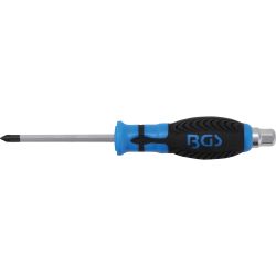 Screwdriver, Blade with Hexagon profile | Cross Slot PH1 | Blade Length 75 mm