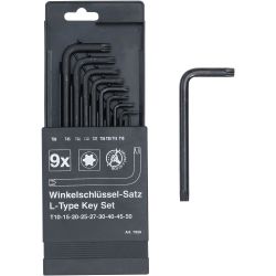 L-Type Wrench Set | T-Star (for Torx) T10 - T50 | 9 pcs.