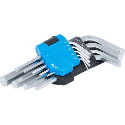 L-Type Wrench Set | short | internal Hexagon 1.5 - 10 mm | 9 pcs.