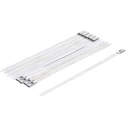 Cable Tie Assortment | Stainless Steel | 7.0 x 200 mm | 10 pcs.