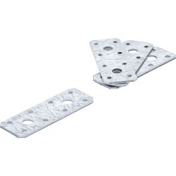 Plaque de fixation plate | 100 x 35 x 2 mm | 4 pièces