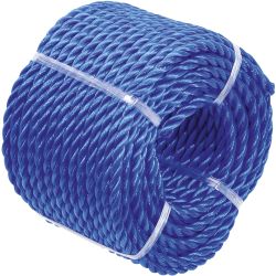 Plastic Rope / All-Purpose Rope | 4 mm x 20 m | blue