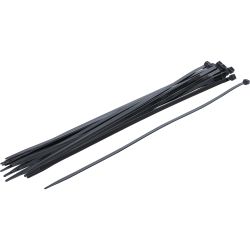 Kabelbinder-Sortiment | schwarz | 7,6 x 500 mm | 20-tlg.