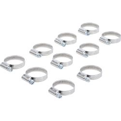 Hose Clamps | Stainless | 20 x 32 mm | 10 pcs.