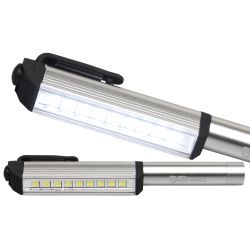 Lampe stylo alu 9 LED