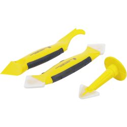 Décolleur de joint silicone et jeu de spatules | 3 pièces