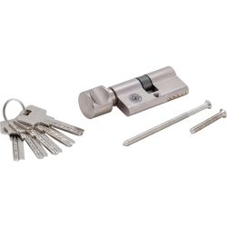 Security Cylinder Lock | with Rotary Knob | 70 mm