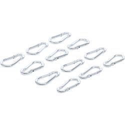 Snap Hooks Set | 50 x 5 mm | 12 pcs.