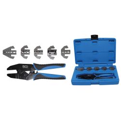 Crimping Tool Set with | 5 Pairs of Jaws
