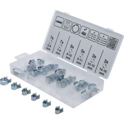 Hose Clamp Assortment | Ø 6 - 16 mm | 30 pcs.