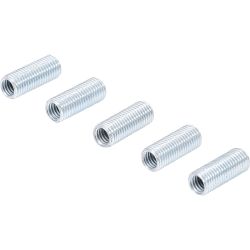 Gewinde-Reparaturhülsen | Innengewinde M6 x 1,0 mm / Aussengewinde M8 x 1,0 mm | 5-tlg.