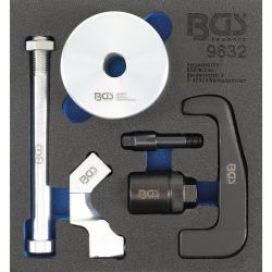 Werkstattwageneinlage 1/6: Injektoren-Auszieher | für Bosch CDI Injektoren | 6-tlg.