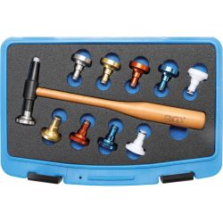 Hammer Set with Interchangeable Heads | Ø 28 mm | 11 pcs.